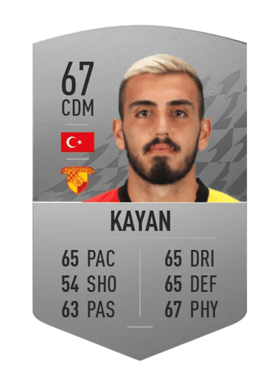 Yalçın Kayan Common 67 OVR
