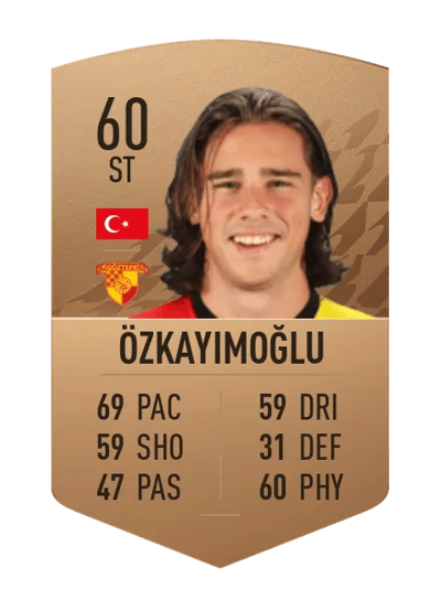 Ege Özkayımoğlu Common 60 OVR