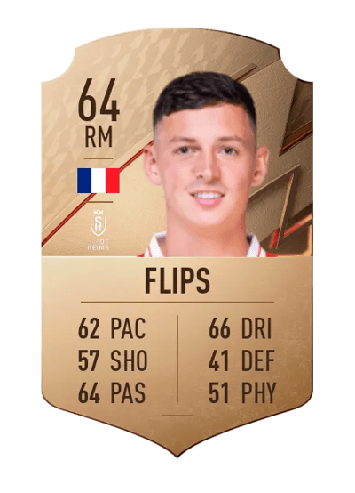 Alexis Flips Rare 64 OVR