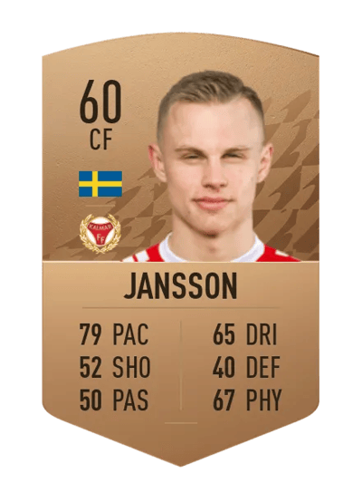 Isak Jansson Common 60 OVR