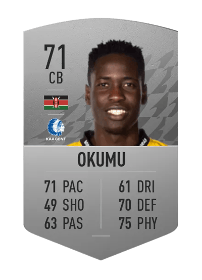 Joseph Okumu Common 71 OVR