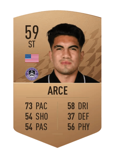 Sagir Arce Common 59 OVR