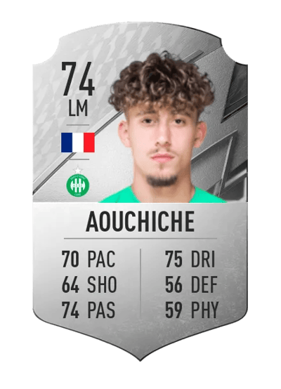 Adil Aouchiche Rare 74 OVR