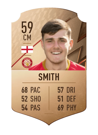 Jack Smith Rare 59 OVR