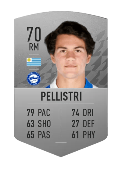 Facundo Pellistri Common 70 OVR