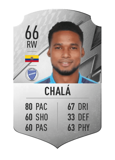 Jeison Chalá Rare 66 OVR