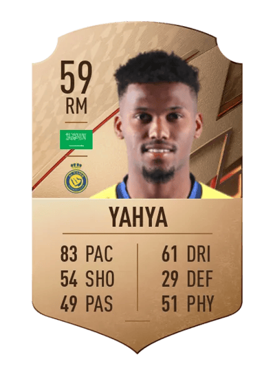 Ayman Yahya Rare 59 OVR
