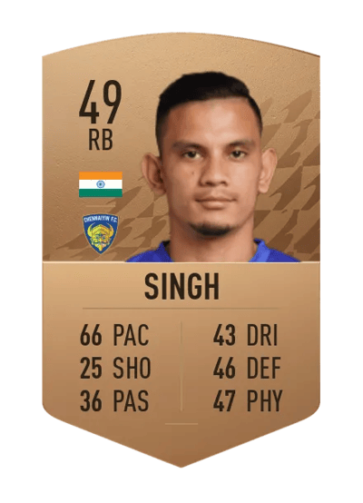 Davinder Singh Common 49 OVR