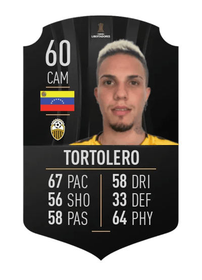 Edson Tortolero CONMEBOL LIBERTADORES 60 OVR