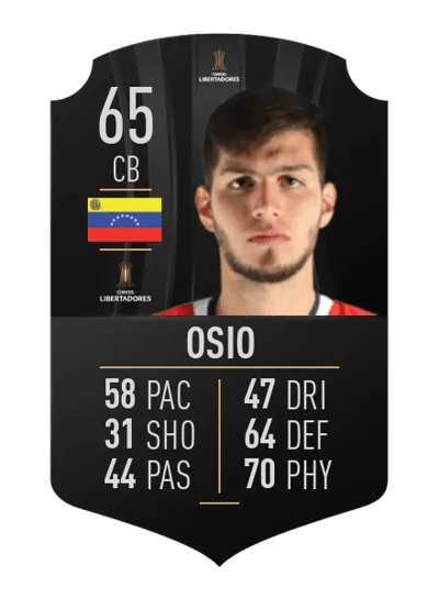 Diego Osio CONMEBOL LIBERTADORES 65 OVR