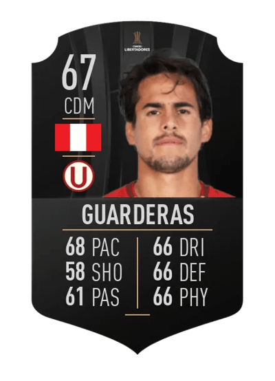 Rafael Guarderas CONMEBOL LIBERTADORES 67 OVR