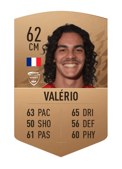 Antoine Valério Common 62 OVR