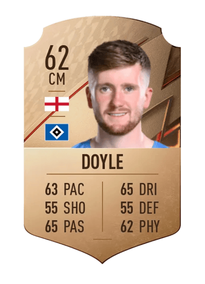 Tommy Doyle Rare 62 OVR