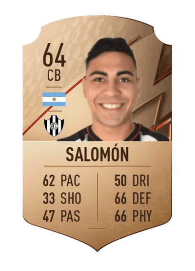 Oscar Salomón Rare 64 OVR