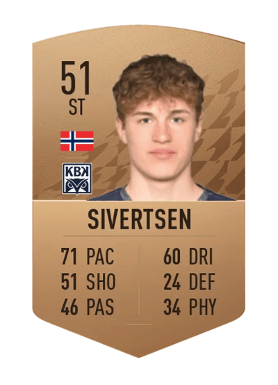 Oskar Sivertsen Common 51 OVR