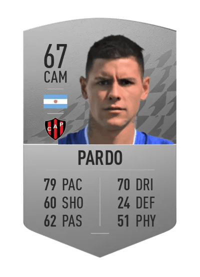 Matías Pardo Common 67 OVR