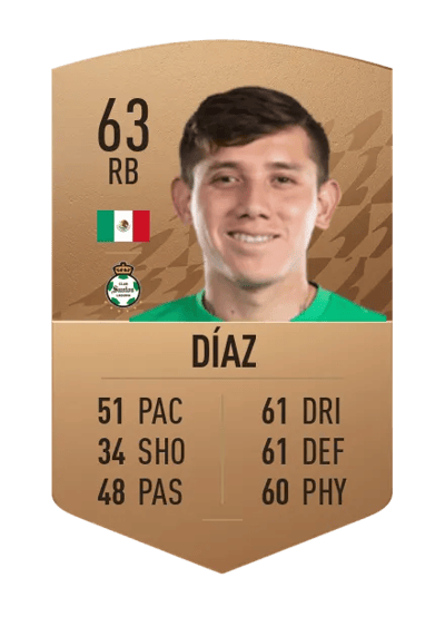 Jonathan Díaz Common 63 OVR