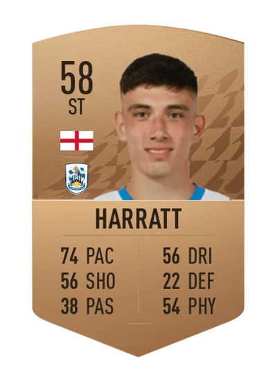 Kian Harratt Common 58 OVR