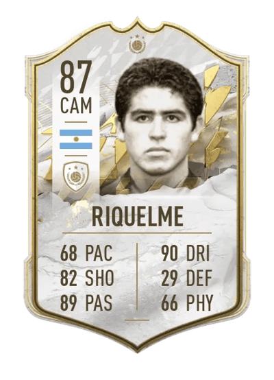 Juan Román Riquelme Icon 87 OVR