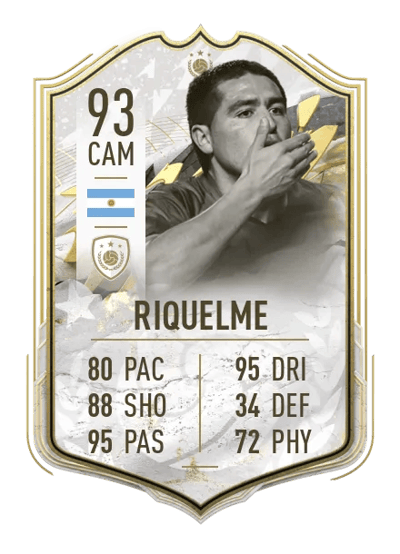 Juan Román Riquelme Prime Icon Moments 93 OVR