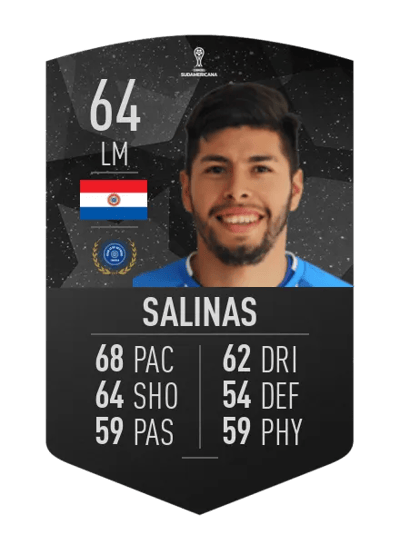 Richard Salinas CONMEBOL SUDAMERICANA 64 OVR