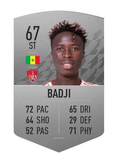 Youssouph Badji Common 67 OVR