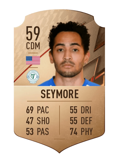 William Seymore Rare 59 OVR