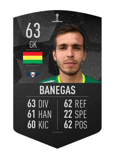 Rodrigo Banegas CONMEBOL SUDAMERICANA 63 OVR
