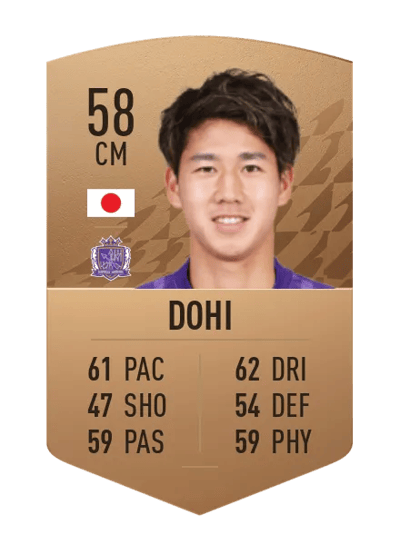 Kodai Dohi Common 58 OVR