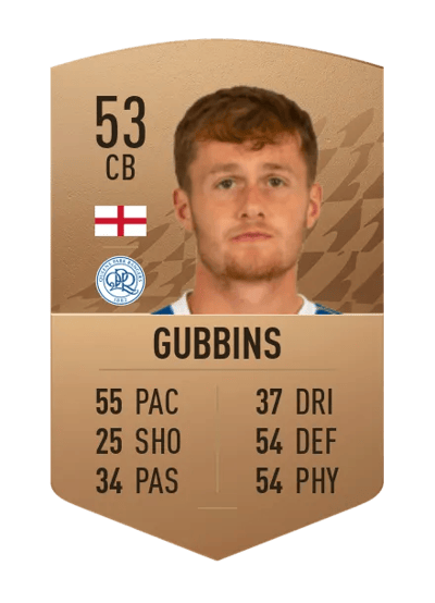 Joe Gubbins Common 53 OVR