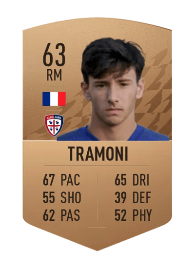 Lisandru Tramoni Common 63 OVR
