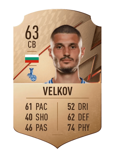 Stefan Velkov Rare 63 OVR