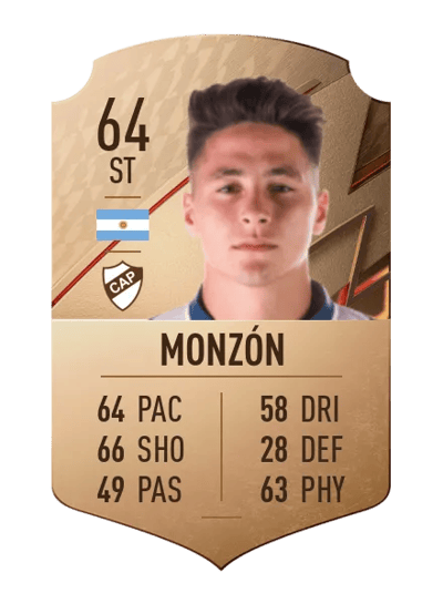 Florián Monzón Rare 64 OVR