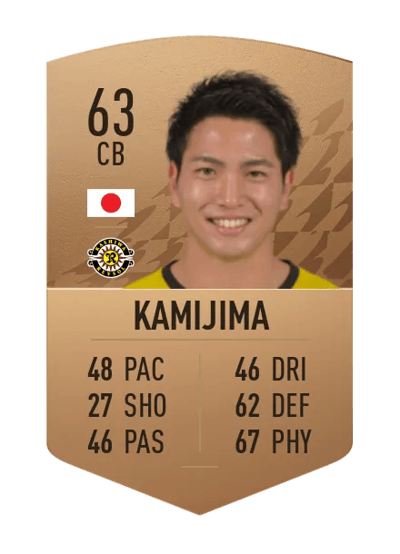 Takumi Kamijima Common 63 OVR