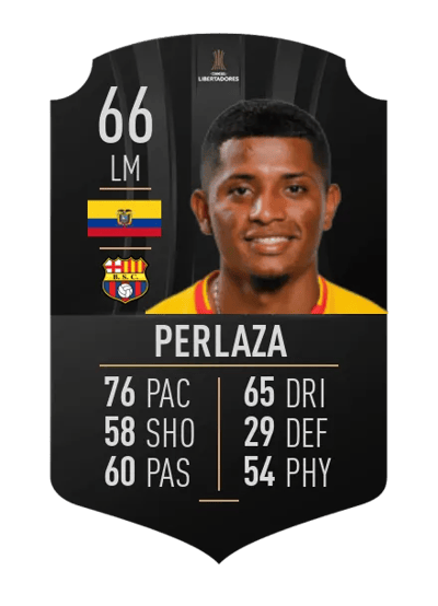 Jonathan Perlaza CONMEBOL LIBERTADORES 66 OVR