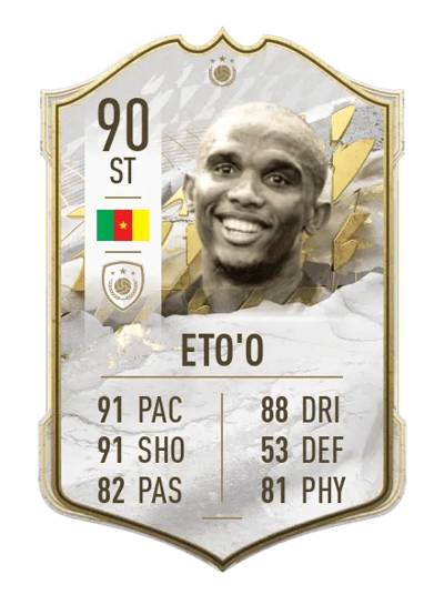 Samuel Eto'o Icon 90 OVR