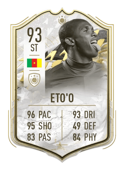Samuel Eto'o Prime Icon Moments 93 OVR