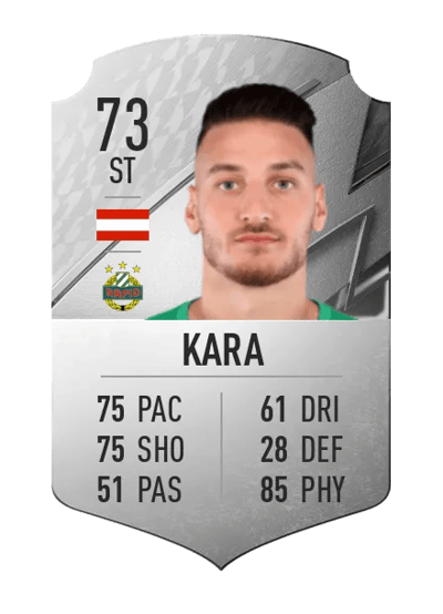 Ercan Kara Rare 73 OVR