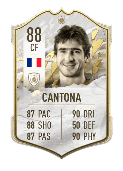 Eric Cantona Icon 88 OVR