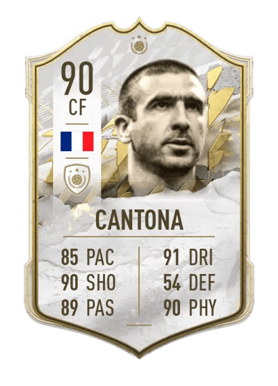 Eric Cantona Icon 90 OVR