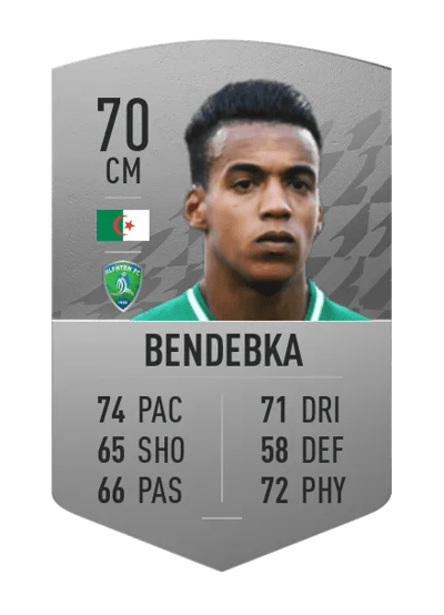 Sofiane Bendebka Common 70 OVR