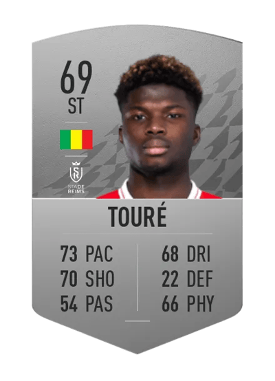 El Bilal Touré Common 69 OVR