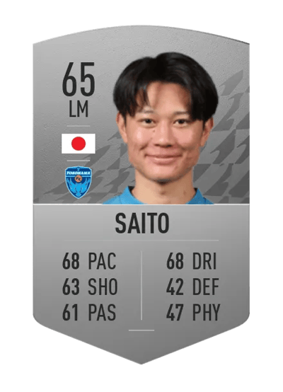 Kosuke Saito Common 65 OVR