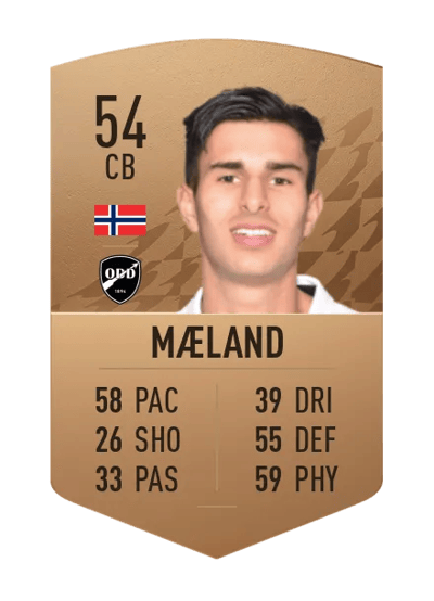 Bjørn Mæland Common 54 OVR