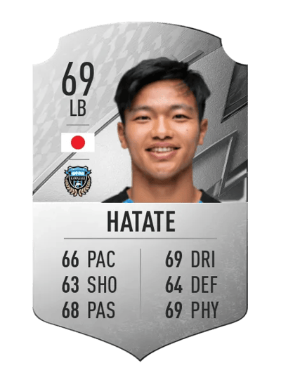 Reo Hatate Rare 69 OVR