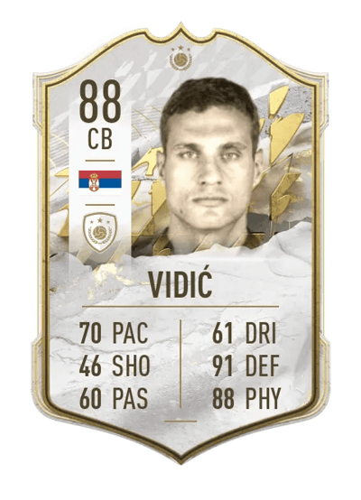 Nemanja Vidić Icon 88 OVR