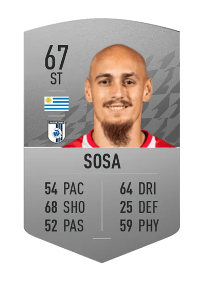 Nicolás Sosa Common 67 OVR