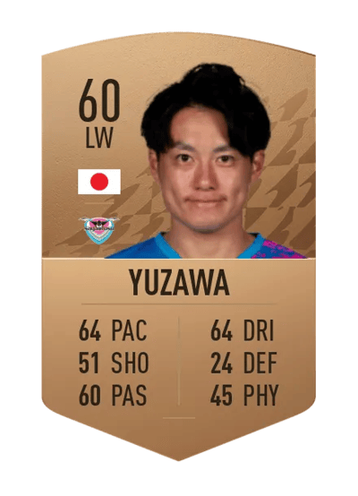 Yosuke Yuzawa Common 60 OVR