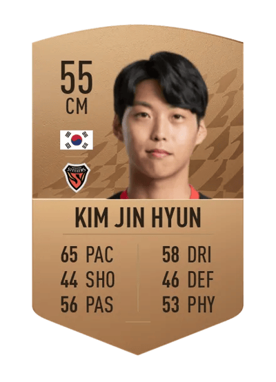 Kim Jin Hyun Common 55 OVR