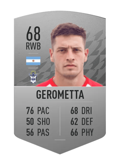 Francisco Gerometta Common 68 OVR